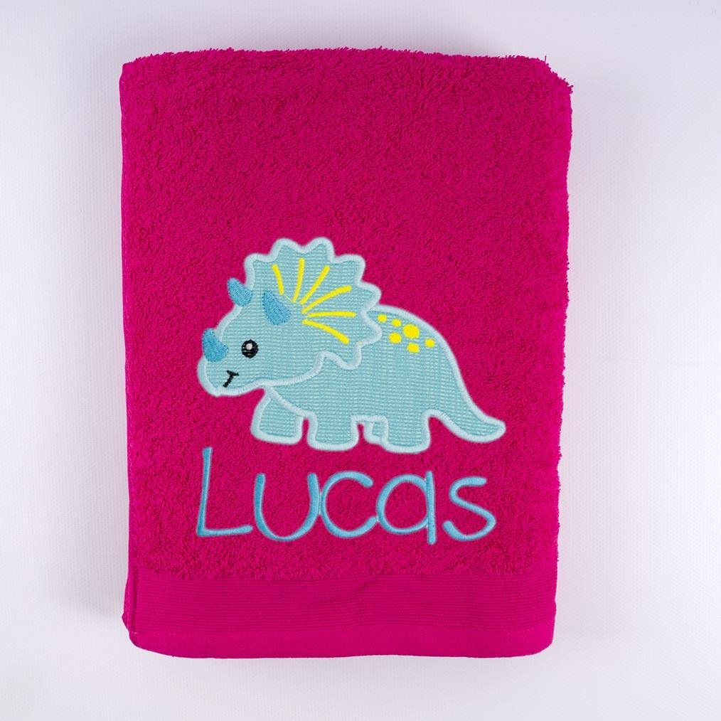 Toallas Personalizadas Infantiles Triceratops Nanetes - Nanetes #